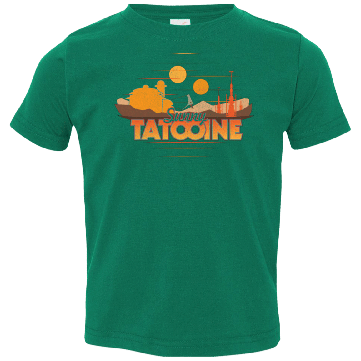 T-Shirts Kelly / 2T Sunny Tatooine Toddler Premium T-Shirt