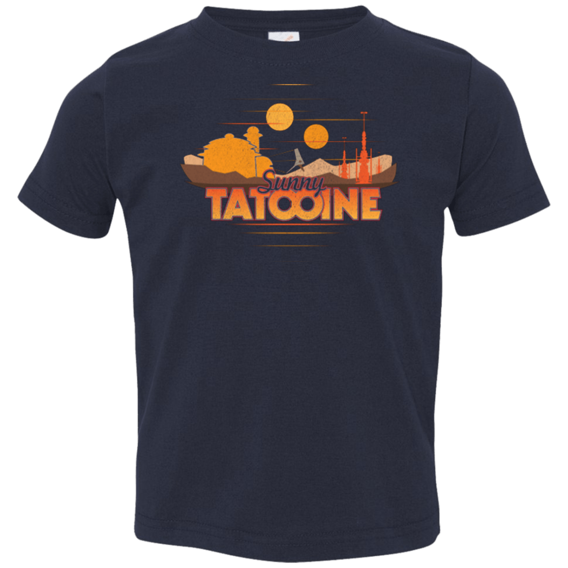 T-Shirts Navy / 2T Sunny Tatooine Toddler Premium T-Shirt