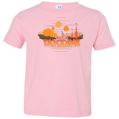 T-Shirts Pink / 2T Sunny Tatooine Toddler Premium T-Shirt