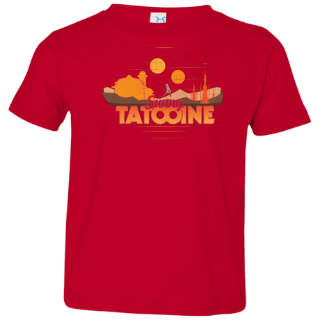 T-Shirts Red / 2T Sunny Tatooine Toddler Premium T-Shirt