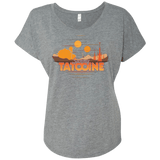 T-Shirts Premium Heather / X-Small Sunny Tatooine Triblend Dolman Sleeve