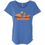 T-Shirts Vintage Royal / X-Small Sunny Tatooine Triblend Dolman Sleeve
