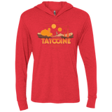 T-Shirts Vintage Red / X-Small Sunny Tatooine Triblend Long Sleeve Hoodie Tee