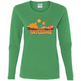 T-Shirts Irish Green / S Sunny Tatooine Women's Long Sleeve T-Shirt