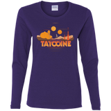 T-Shirts Purple / S Sunny Tatooine Women's Long Sleeve T-Shirt