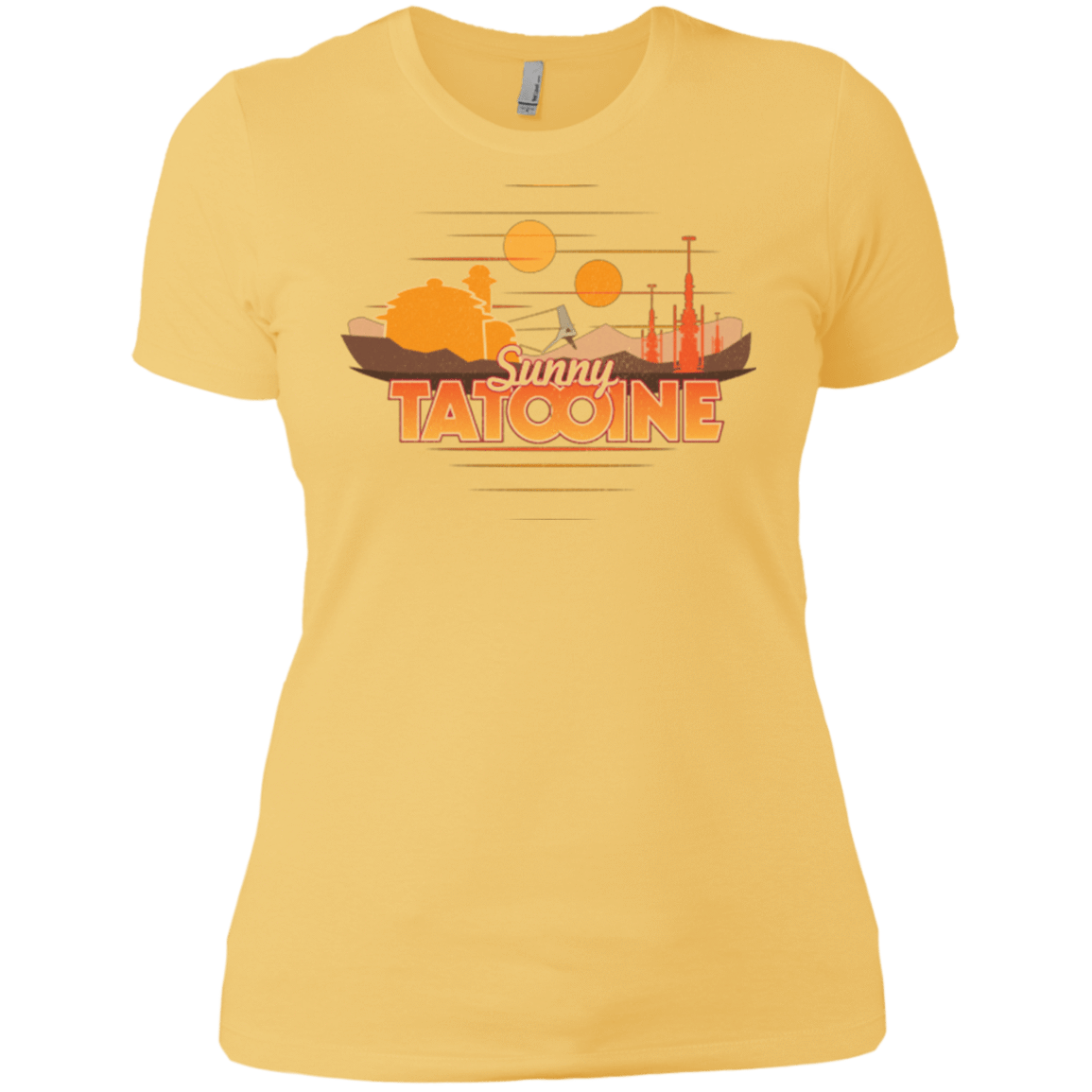 T-Shirts Banana Cream/ / X-Small Sunny Tatooine Women's Premium T-Shirt