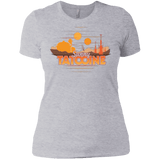 T-Shirts Heather Grey / X-Small Sunny Tatooine Women's Premium T-Shirt