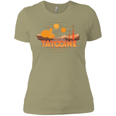 T-Shirts Light Olive / X-Small Sunny Tatooine Women's Premium T-Shirt