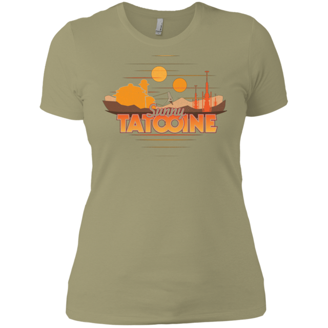 T-Shirts Light Olive / X-Small Sunny Tatooine Women's Premium T-Shirt