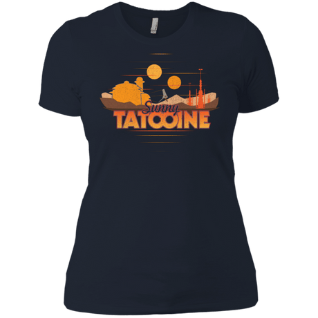 T-Shirts Midnight Navy / X-Small Sunny Tatooine Women's Premium T-Shirt