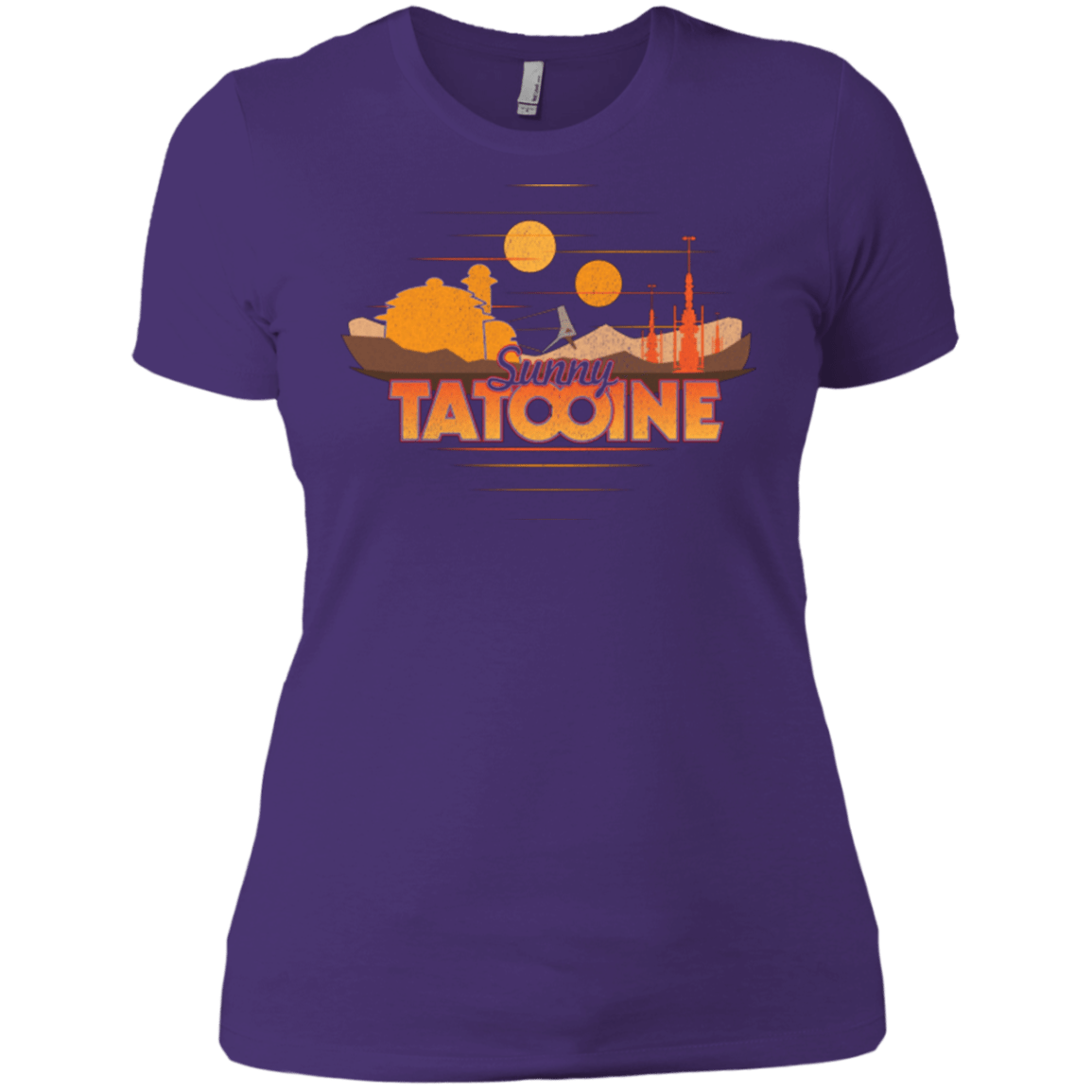 T-Shirts Purple Rush/ / X-Small Sunny Tatooine Women's Premium T-Shirt