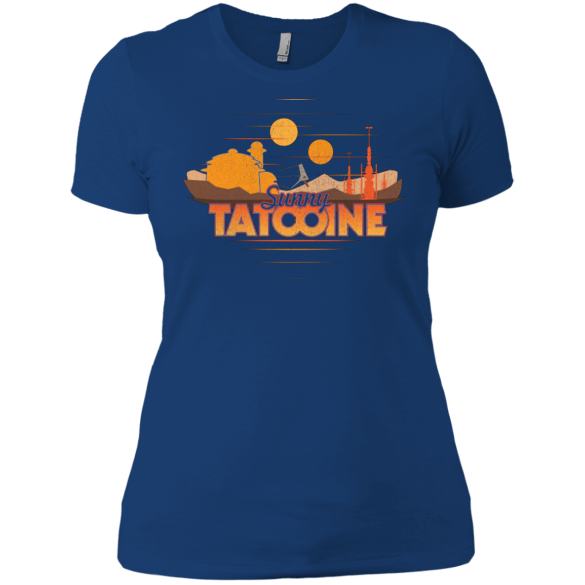 T-Shirts Royal / X-Small Sunny Tatooine Women's Premium T-Shirt