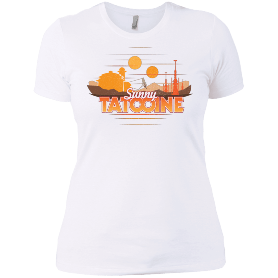 T-Shirts White / X-Small Sunny Tatooine Women's Premium T-Shirt