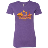 T-Shirts Purple Rush / S Sunny Tatooine Women's Triblend T-Shirt
