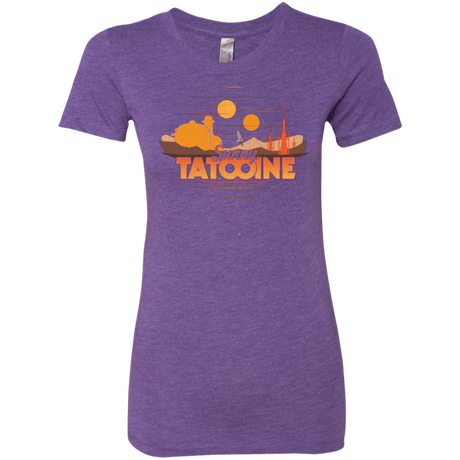 T-Shirts Purple Rush / S Sunny Tatooine Women's Triblend T-Shirt