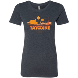 T-Shirts Vintage Navy / S Sunny Tatooine Women's Triblend T-Shirt