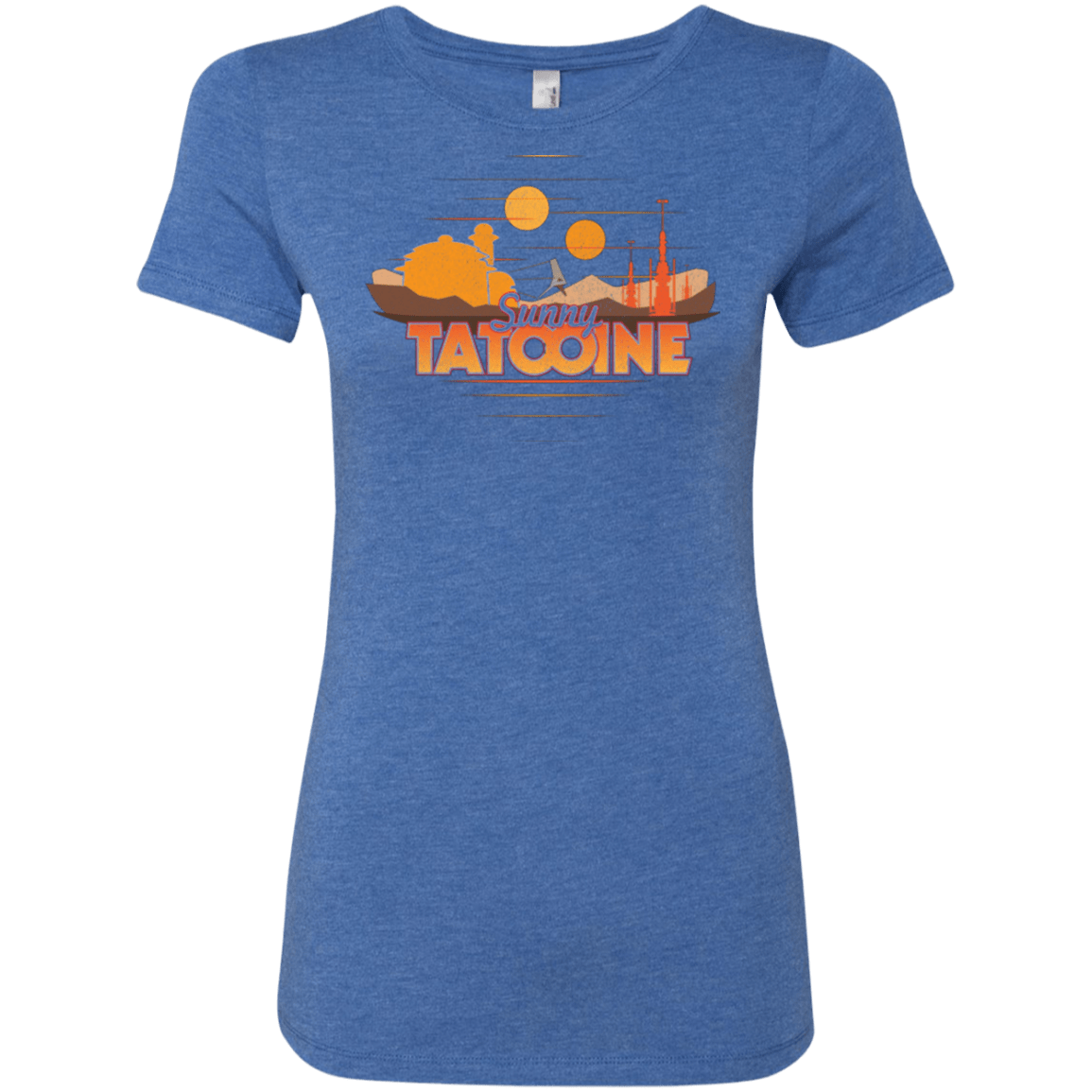 T-Shirts Vintage Royal / S Sunny Tatooine Women's Triblend T-Shirt