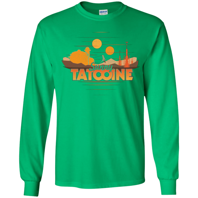 T-Shirts Irish Green / YS Sunny Tatooine Youth Long Sleeve T-Shirt