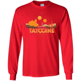 T-Shirts Red / YS Sunny Tatooine Youth Long Sleeve T-Shirt