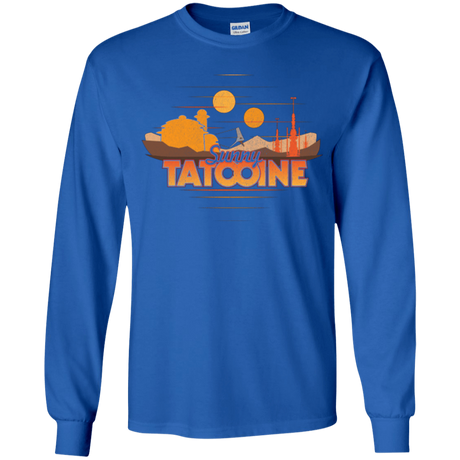 T-Shirts Royal / YS Sunny Tatooine Youth Long Sleeve T-Shirt