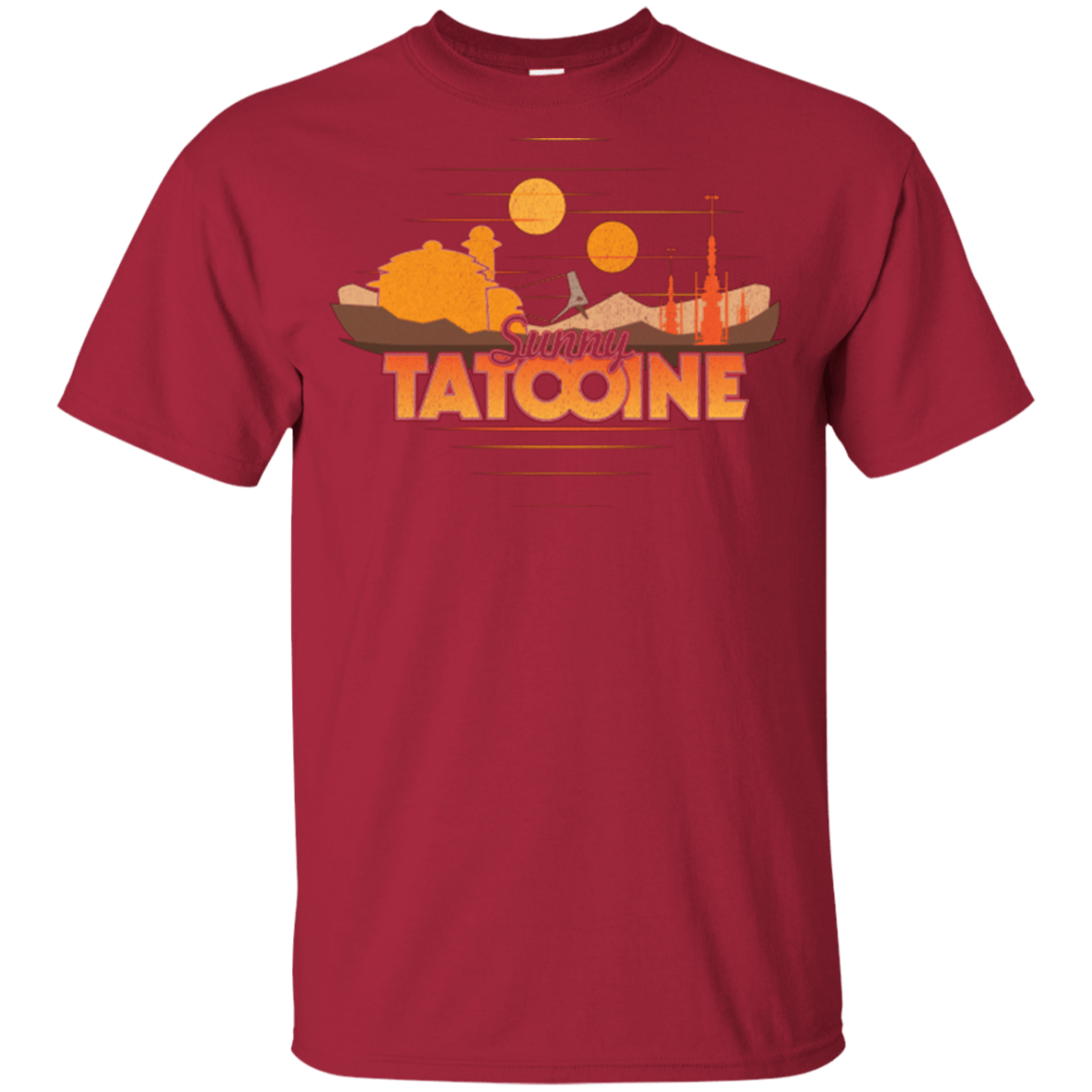 T-Shirts Cardinal / YXS Sunny Tatooine Youth T-Shirt