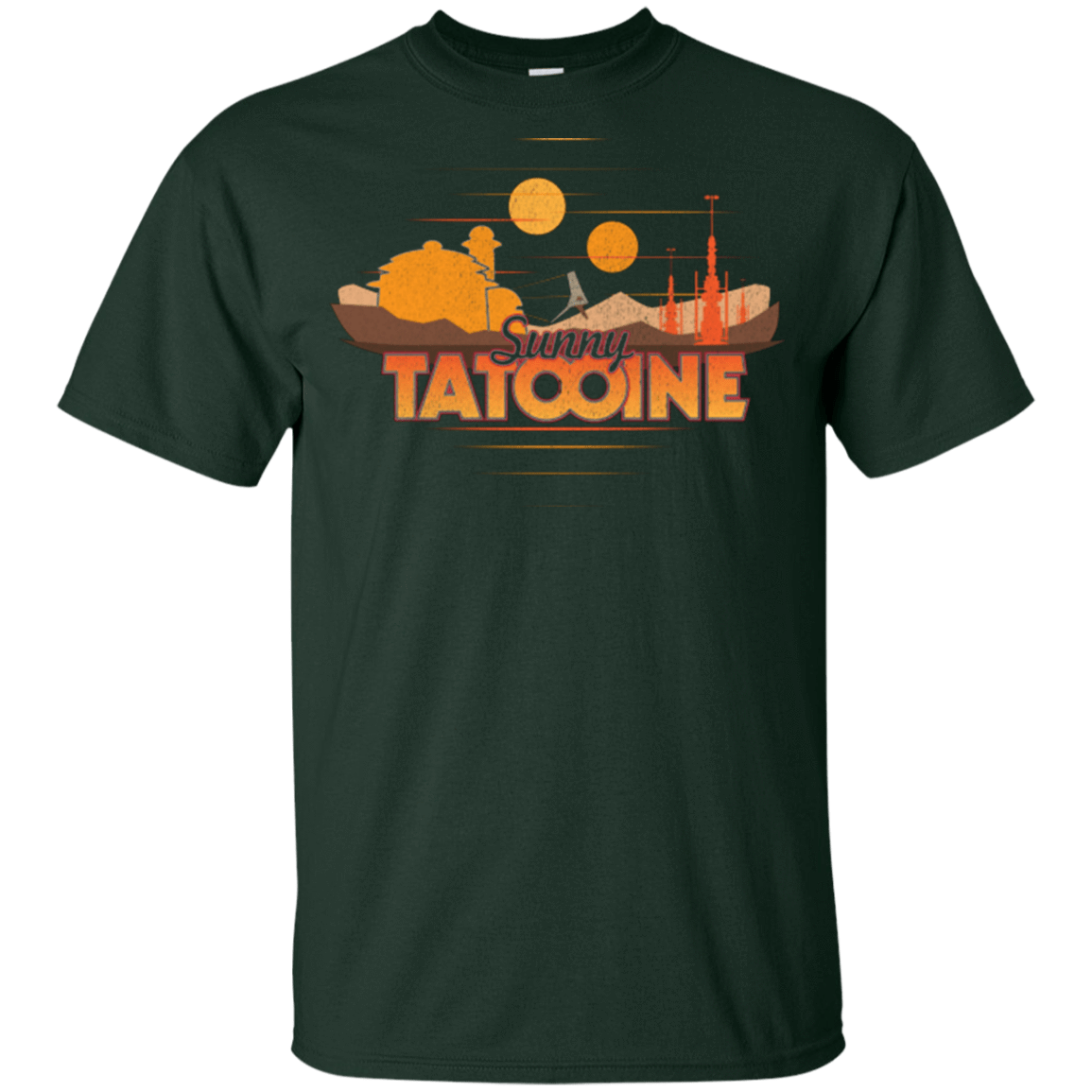 T-Shirts Forest / YXS Sunny Tatooine Youth T-Shirt