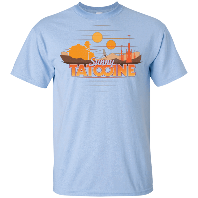 T-Shirts Light Blue / YXS Sunny Tatooine Youth T-Shirt