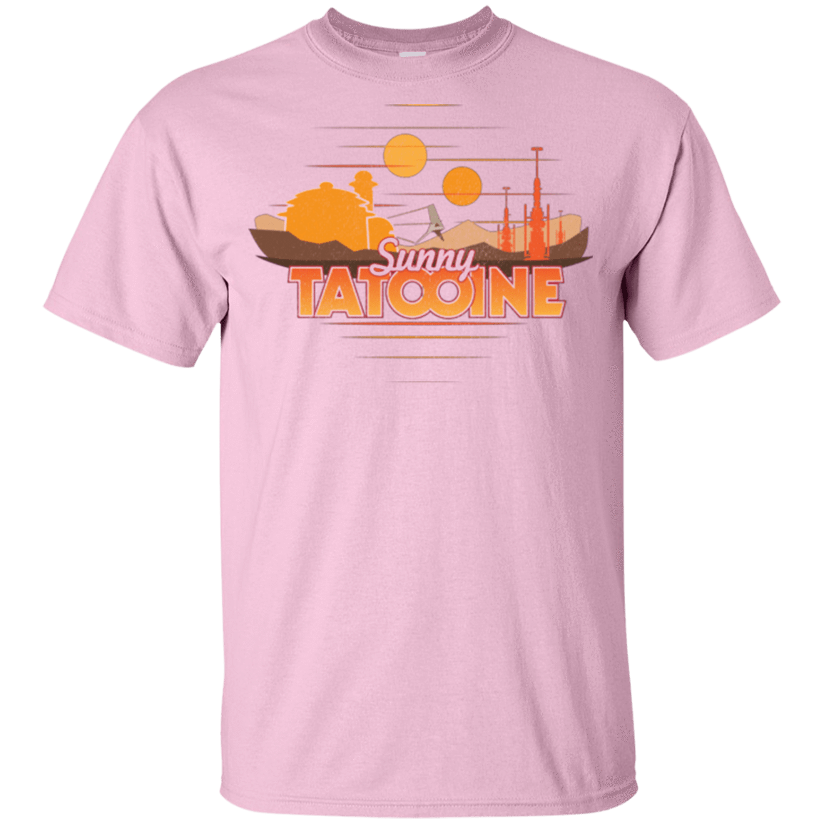 T-Shirts Light Pink / YXS Sunny Tatooine Youth T-Shirt