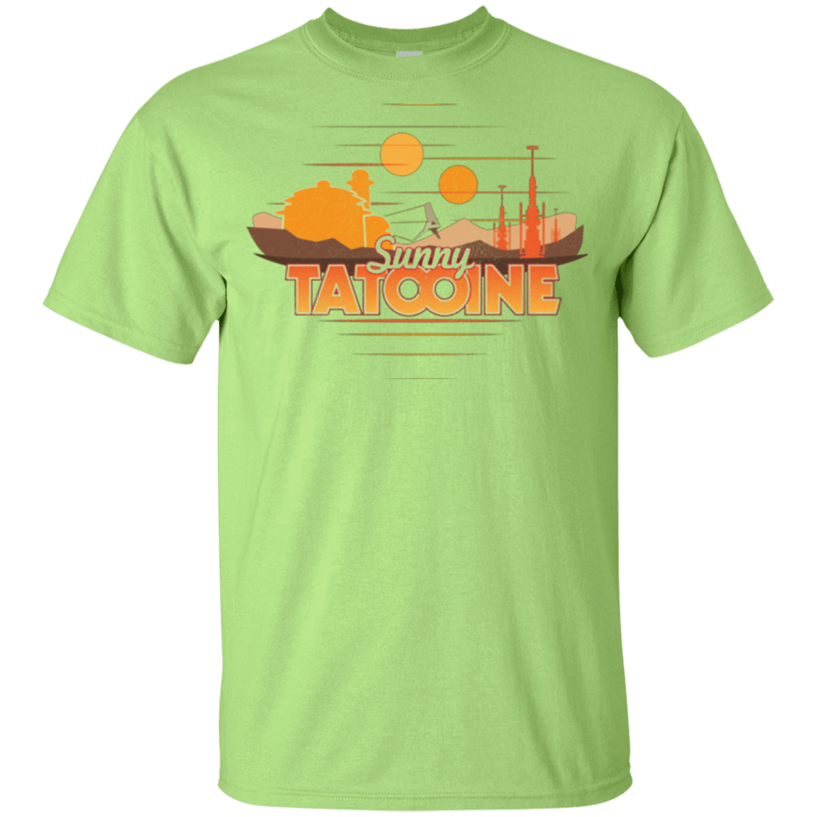 T-Shirts Mint Green / YXS Sunny Tatooine Youth T-Shirt