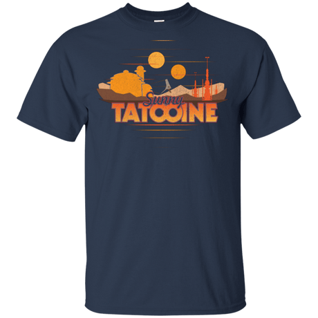 T-Shirts Navy / YXS Sunny Tatooine Youth T-Shirt