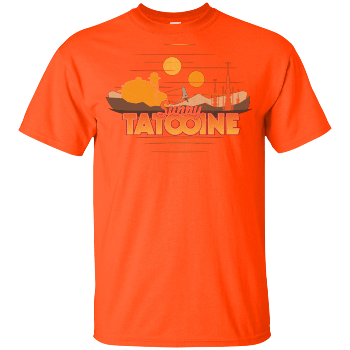 T-Shirts Orange / YXS Sunny Tatooine Youth T-Shirt