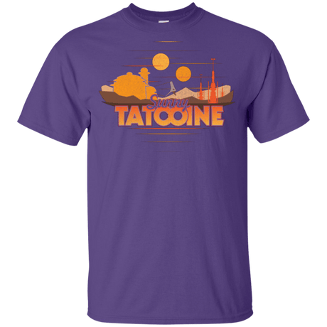 T-Shirts Purple / YXS Sunny Tatooine Youth T-Shirt