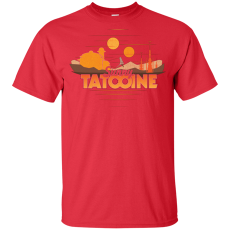 T-Shirts Red / YXS Sunny Tatooine Youth T-Shirt