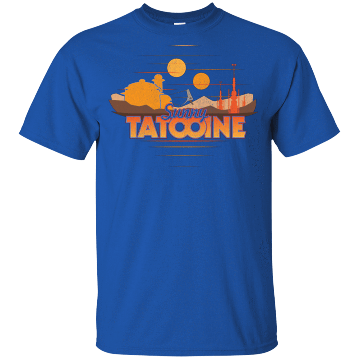 T-Shirts Royal / YXS Sunny Tatooine Youth T-Shirt