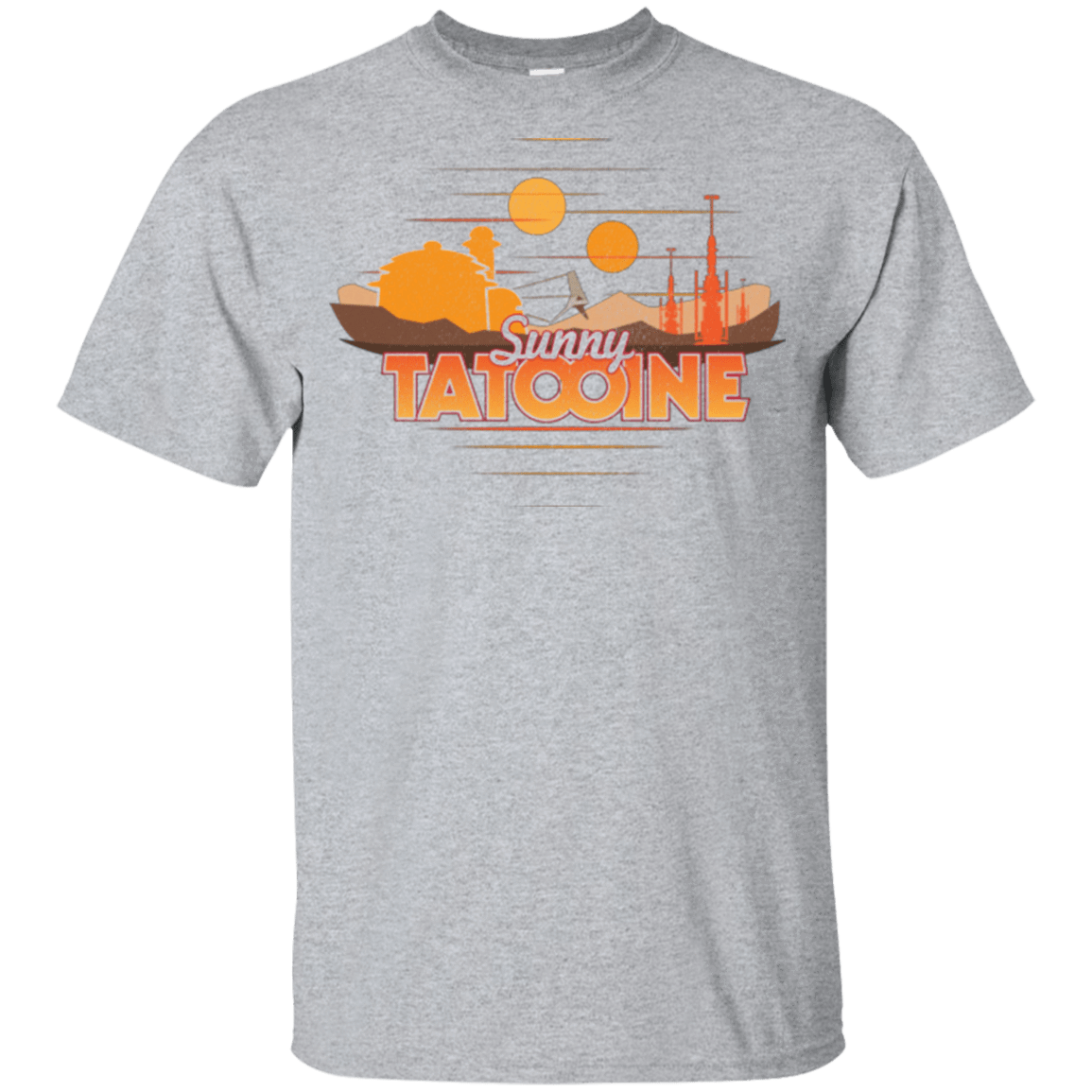 T-Shirts Sport Grey / YXS Sunny Tatooine Youth T-Shirt