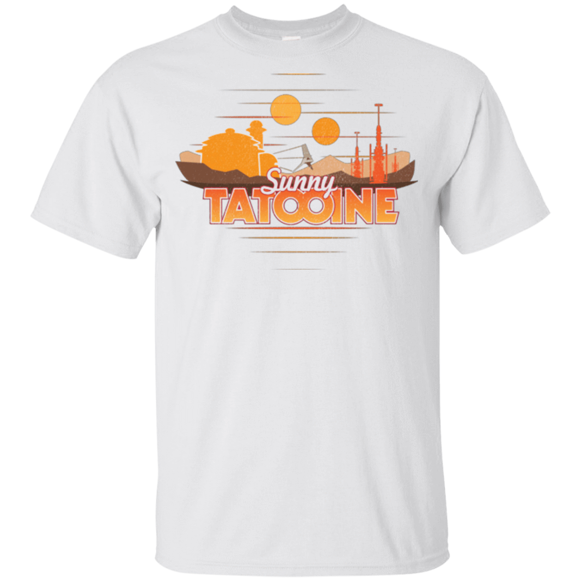 T-Shirts White / YXS Sunny Tatooine Youth T-Shirt