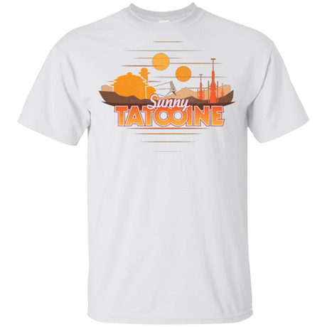 T-Shirts White / YXS Sunny Tatooine Youth T-Shirt