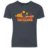 T-Shirts Vintage Navy / YXS Sunny Tatooine Youth Triblend T-Shirt