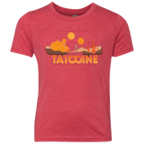 T-Shirts Vintage Red / YXS Sunny Tatooine Youth Triblend T-Shirt