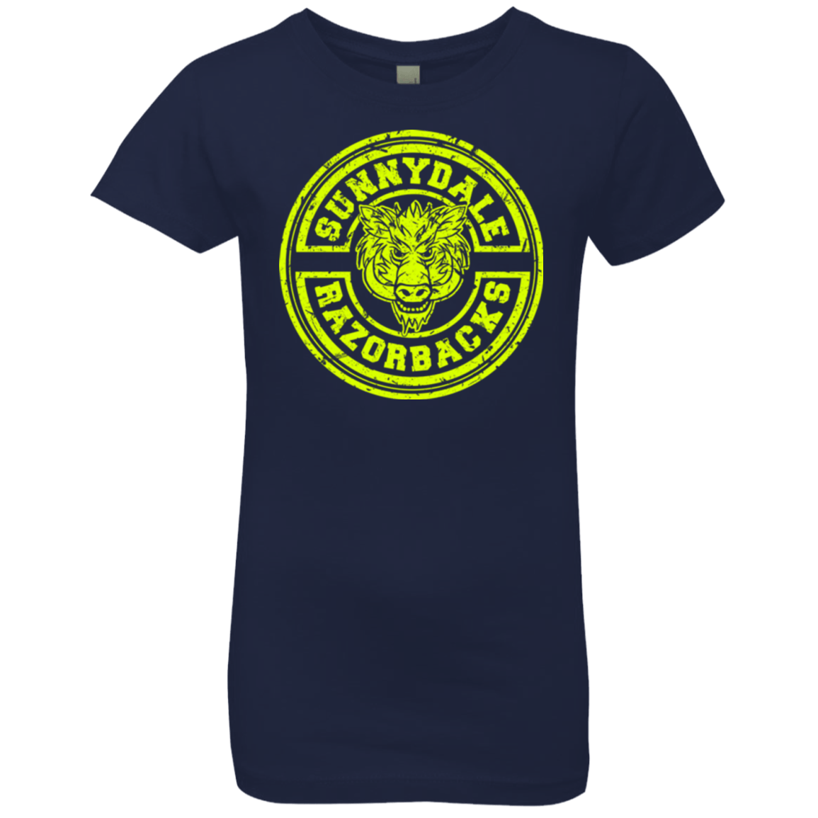 T-Shirts Midnight Navy / YXS Sunnydale razorbacks Girls Premium T-Shirt