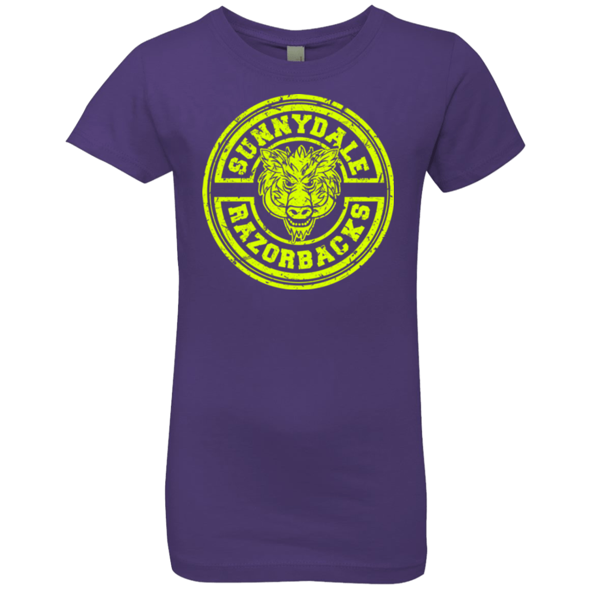T-Shirts Purple Rush / YXS Sunnydale razorbacks Girls Premium T-Shirt