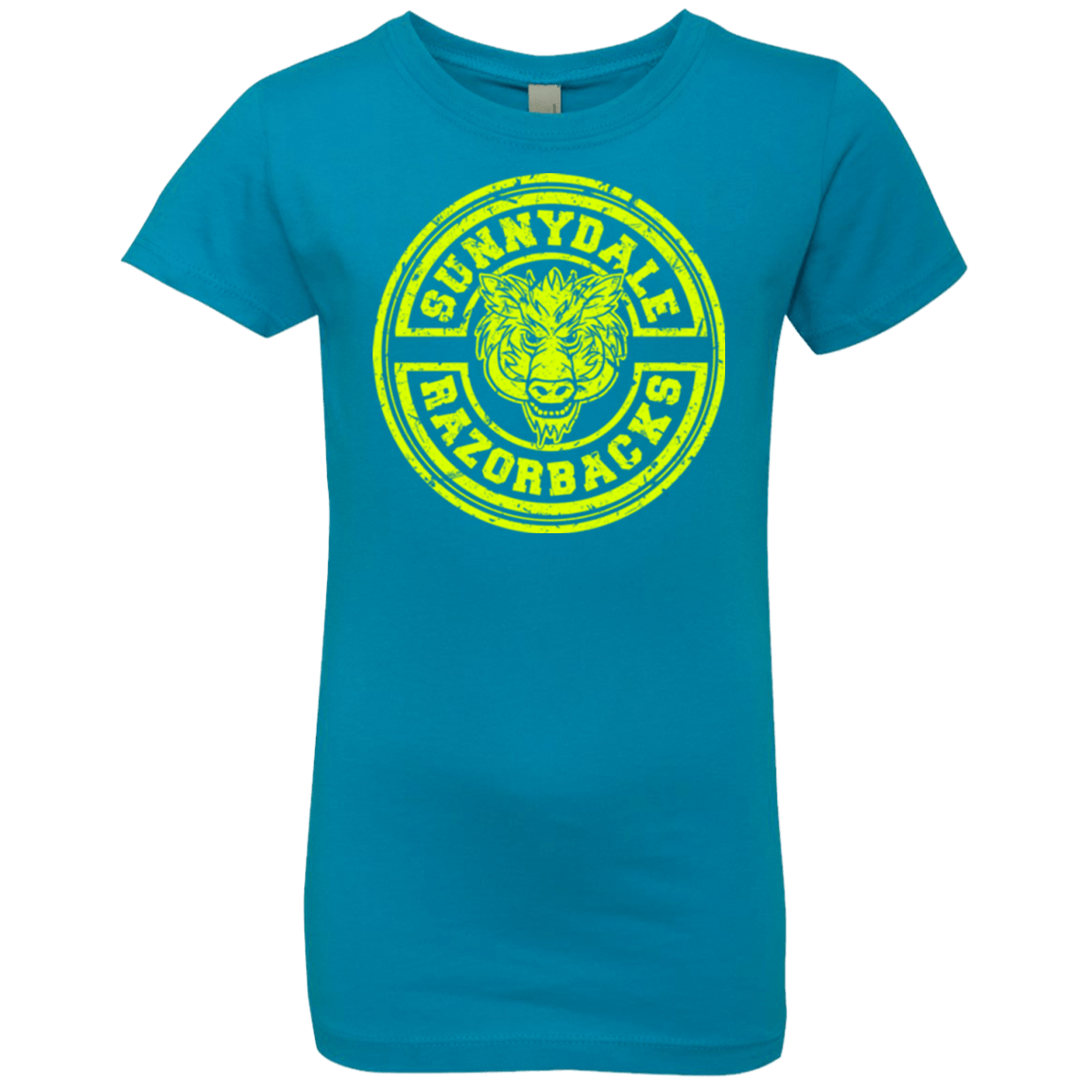 T-Shirts Turquoise / YXS Sunnydale razorbacks Girls Premium T-Shirt