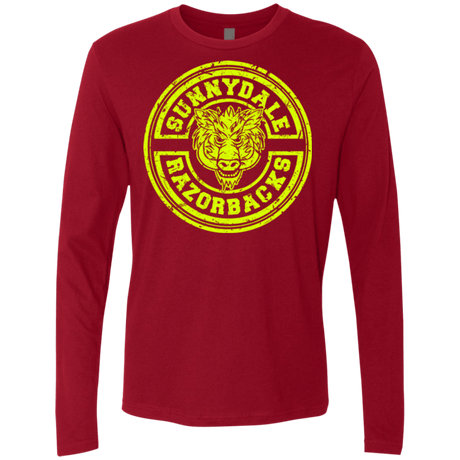 T-Shirts Cardinal / Small Sunnydale razorbacks Men's Premium Long Sleeve