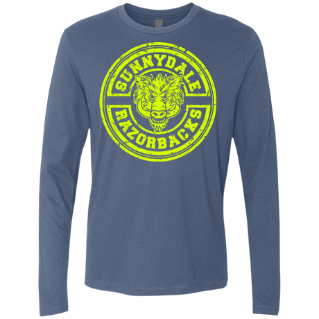 T-Shirts Indigo / Small Sunnydale razorbacks Men's Premium Long Sleeve