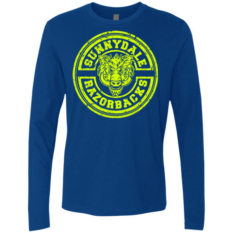 T-Shirts Royal / Small Sunnydale razorbacks Men's Premium Long Sleeve
