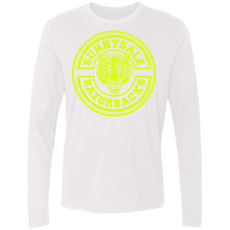 T-Shirts White / Small Sunnydale razorbacks Men's Premium Long Sleeve