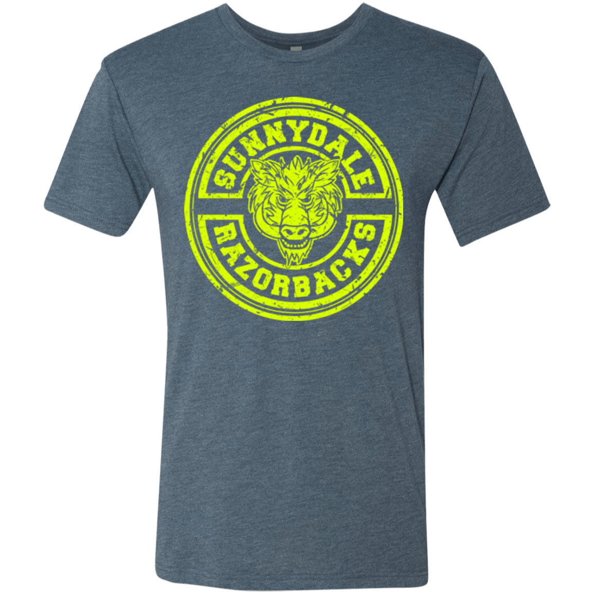 T-Shirts Indigo / Small Sunnydale razorbacks Men's Triblend T-Shirt