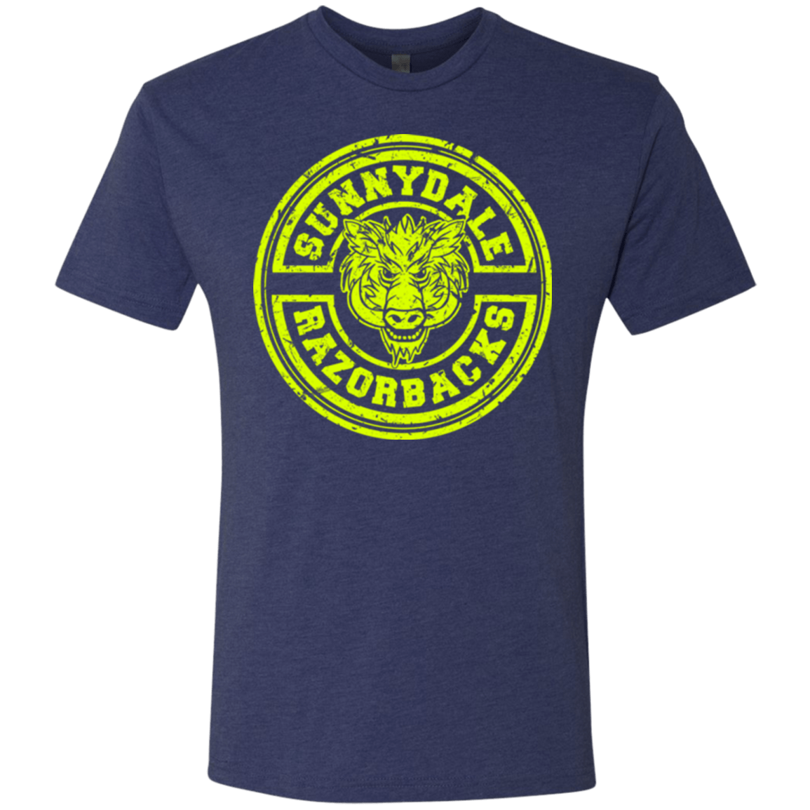 T-Shirts Vintage Navy / Small Sunnydale razorbacks Men's Triblend T-Shirt