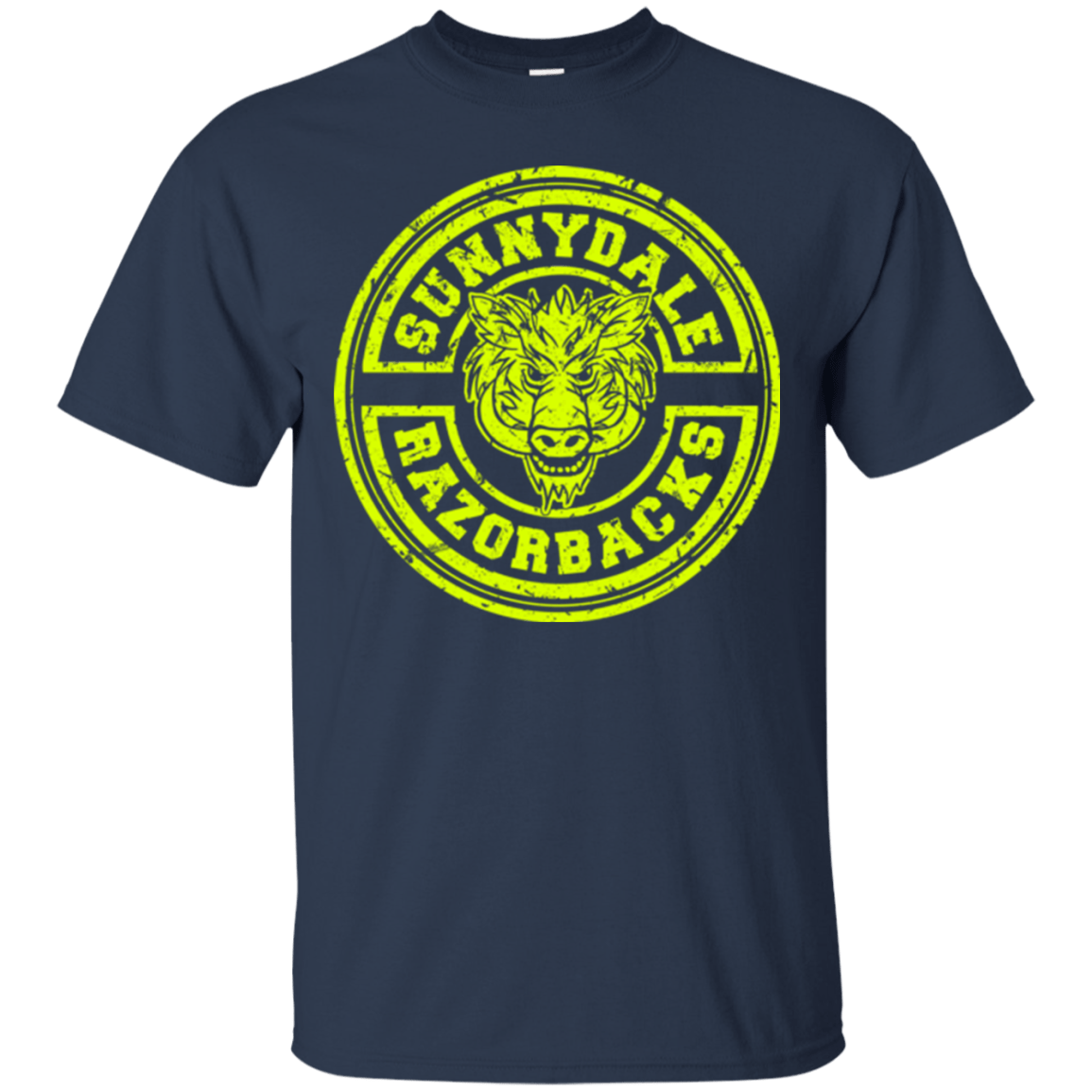 T-Shirts Navy / Small Sunnydale razorbacks T-Shirt