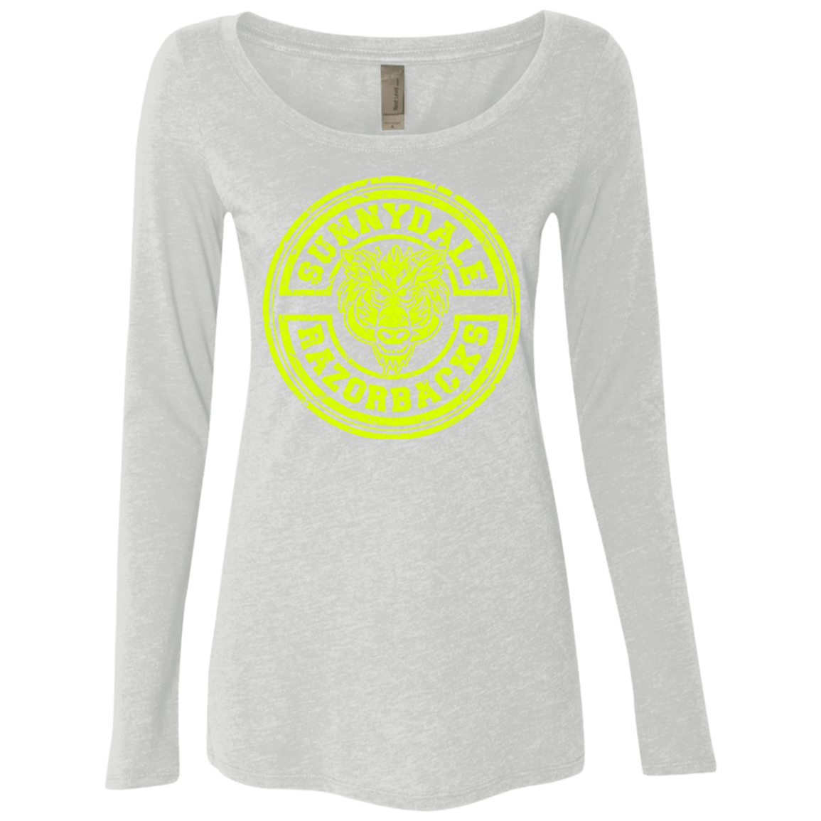 T-Shirts Heather White / Small Sunnydale razorbacks Women's Triblend Long Sleeve Shirt